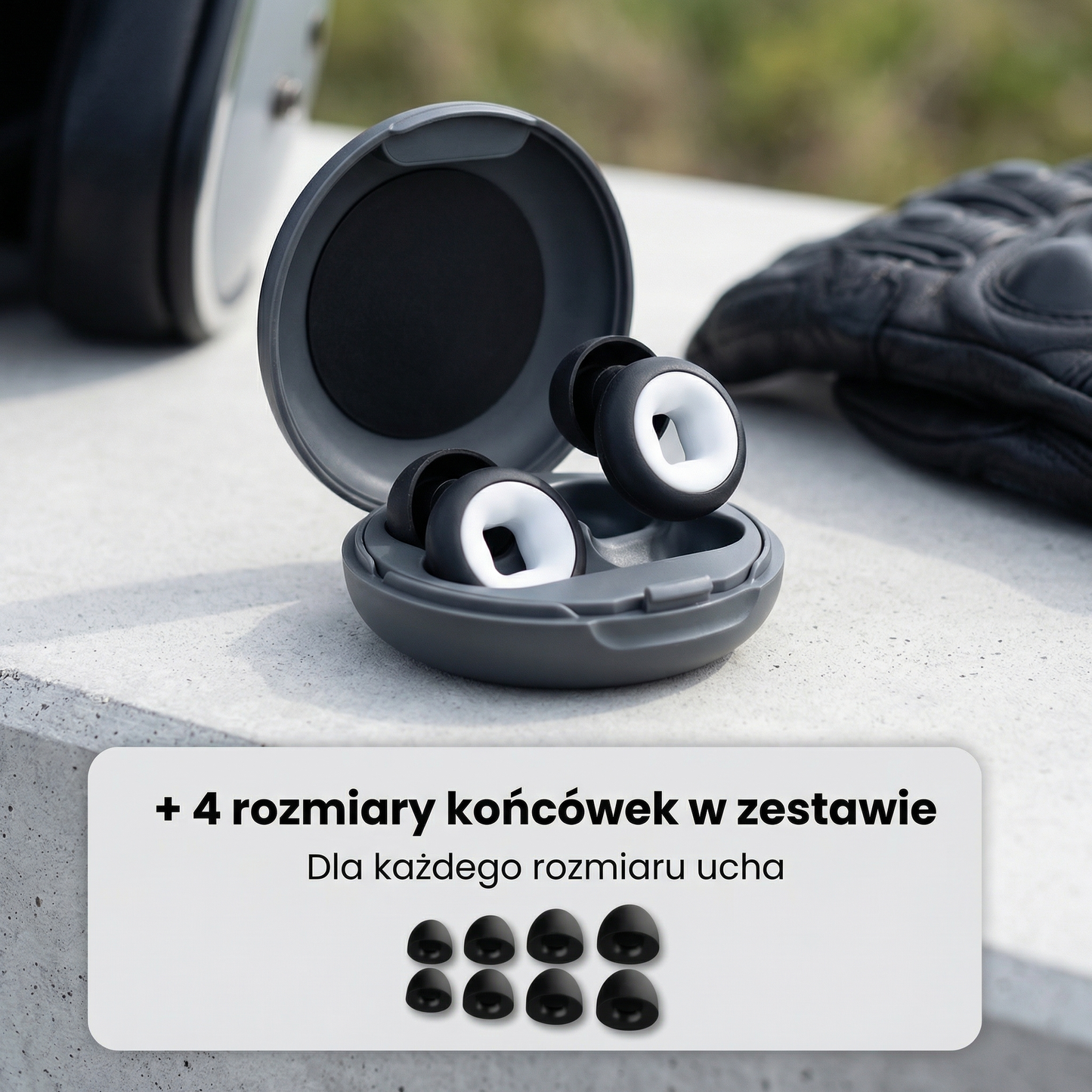 Zatyczki motocyklowe 27 dB