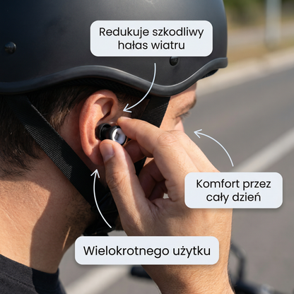 Zatyczki motocyklowe 27 dB