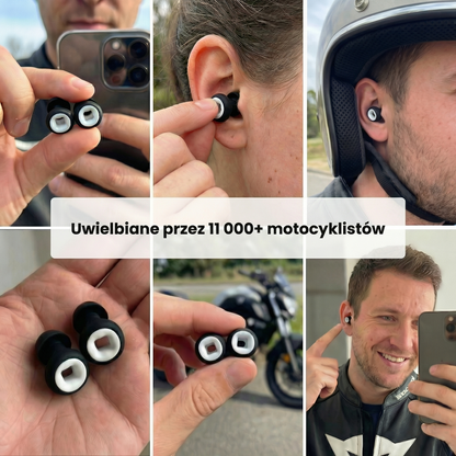 Zatyczki motocyklowe 27 dB
